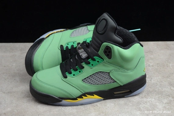454803-535 454803-535 Oregon Retro Jordan Air 5 Ducks 0206
